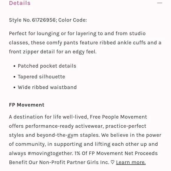 Free People On The Road Pants in Petal Pink - Picture 2 of 16